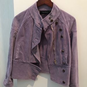 Gucci leather jacket